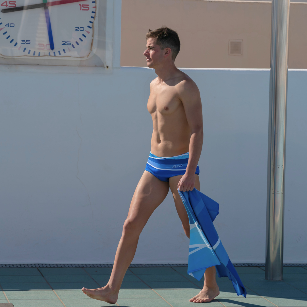 boxer de natation homme, natation sportive, Performance aquatique Confort et durabilité, Chlorine-resistant fabric Colorful design Made in France