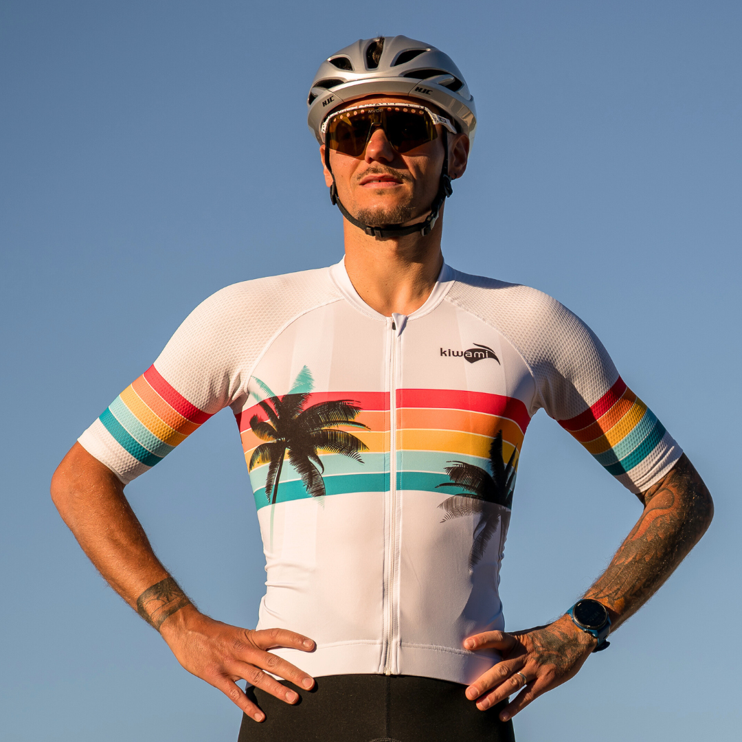 Maillot vélo Spandelles homme manches courtes fabriqué en France