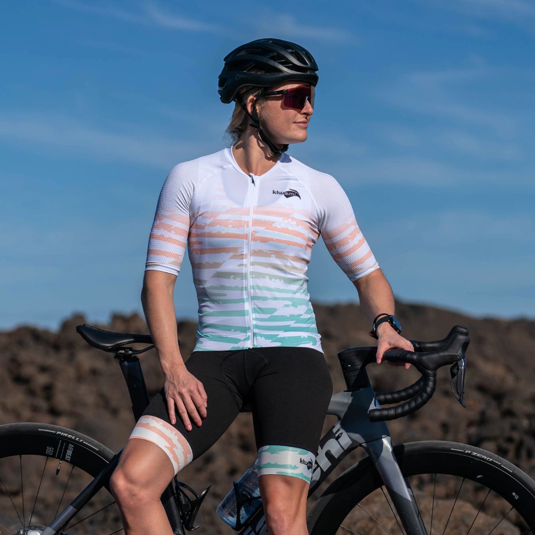 Women’s Spandelles cycling jersey spring summer Wild – Performance, comfort, and French craftsmanship