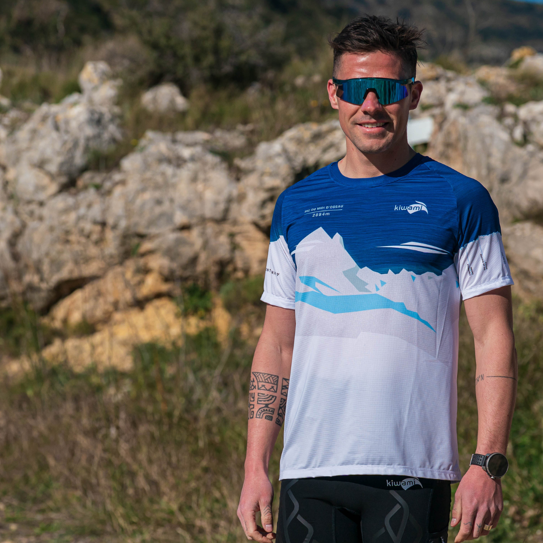 trail Running tee-shirt homme Pic du midi d'Ossau Pyrénées Pau 64 course trail pyrénées.