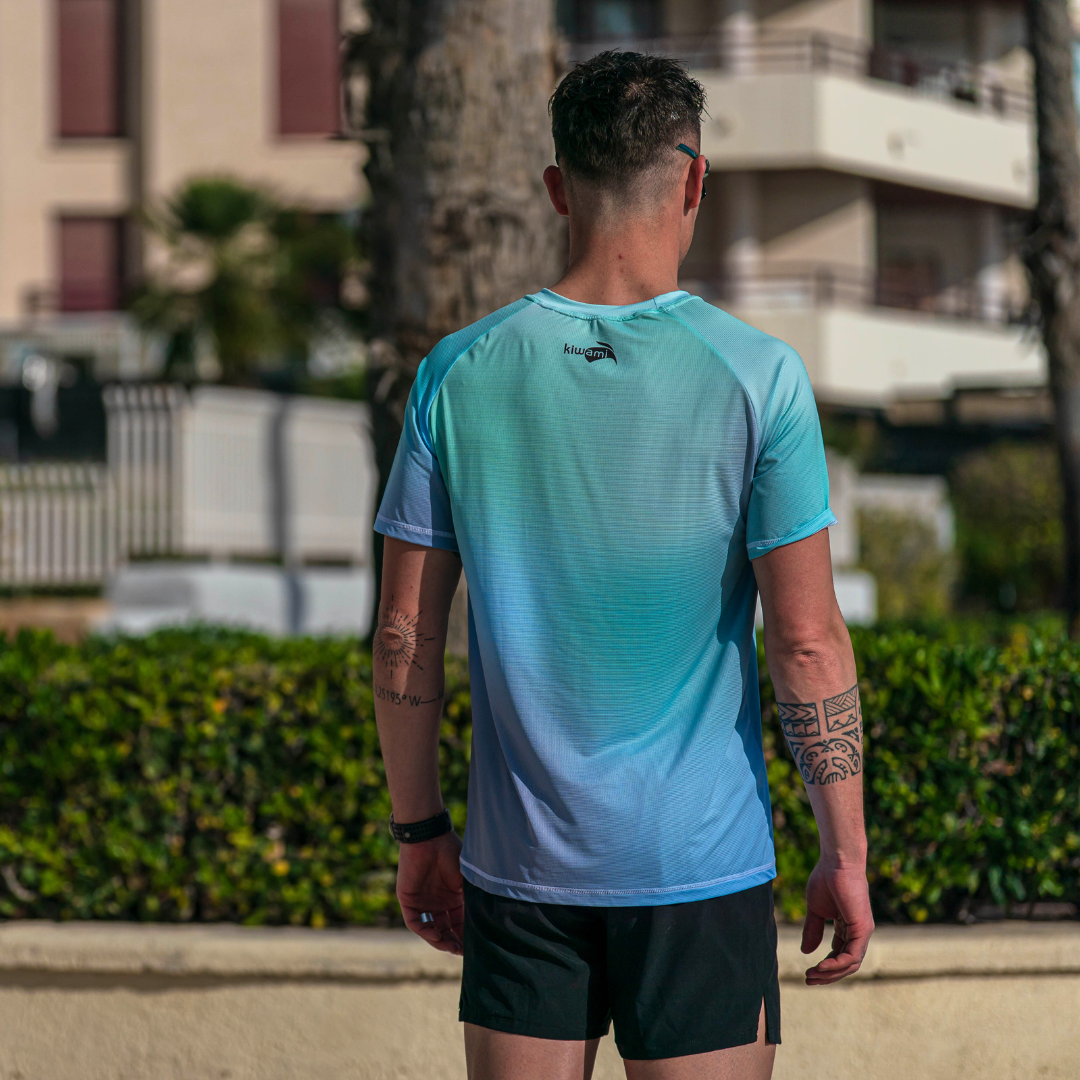 Men's running T-shirt – Kiwami
The Kiwami men's running T-shirt is designed for running. Made in France, it features lightweight, breathable fabrics that provide optimal comfort and top performance for training and racing. Explore our men's running gear, combining style and technical performance.