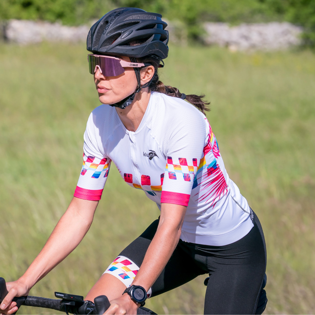 equipement textile femme pour vélo de route gravel multi-sports - kiwami fabrication française