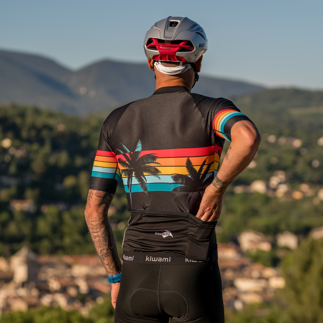 Maillot vélo Spandelles Malibu Black