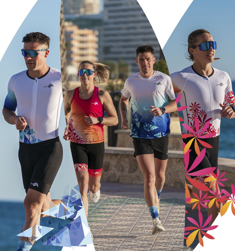 nouvelle collection triathlon cyclisme natation running textile kiwami sports fabrication française