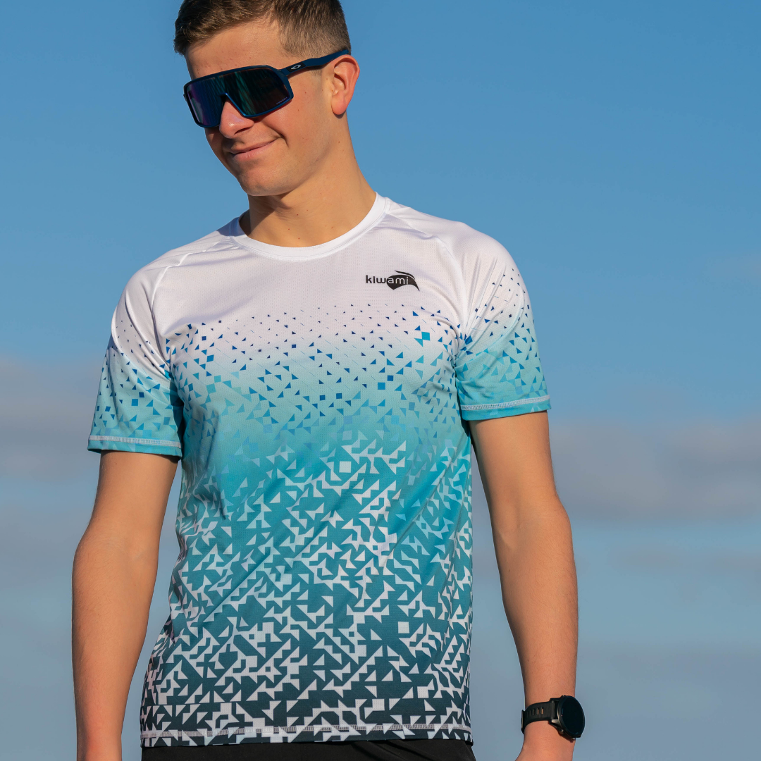 tee-shirt technique homme - running - course à pied - été - temps chaud - made in France - Kiwami Sport
