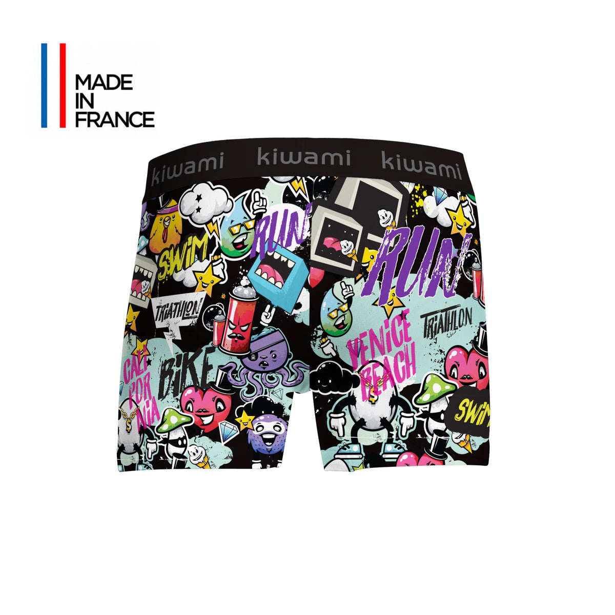 Boxer homme sous vêtement confortable-Élastique de maintien et de confort-fabrication-française fabriqué en france - sports