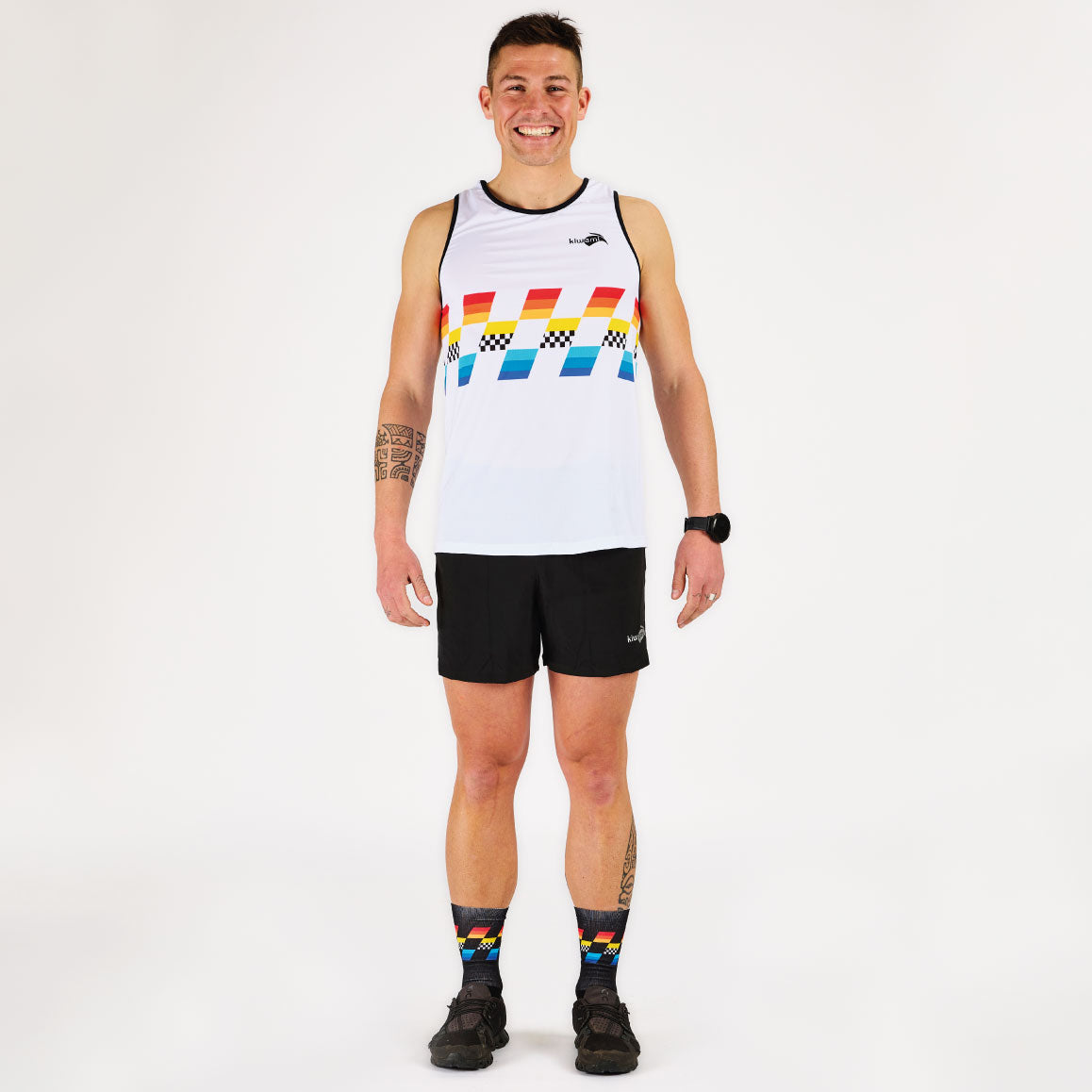 Débardeur running Finisher White