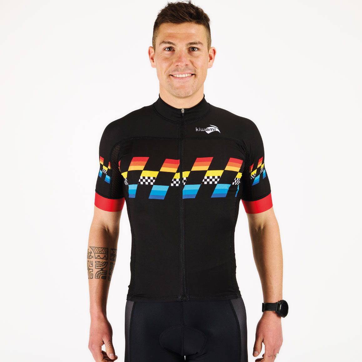 Mente Cycling jersey Finisher Black - Main Image