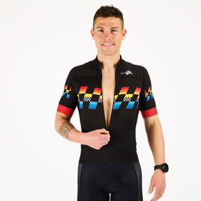 maillot vélo homme route vtt gravel respirant - l'équipement parfait pour le cycliste fabrication française