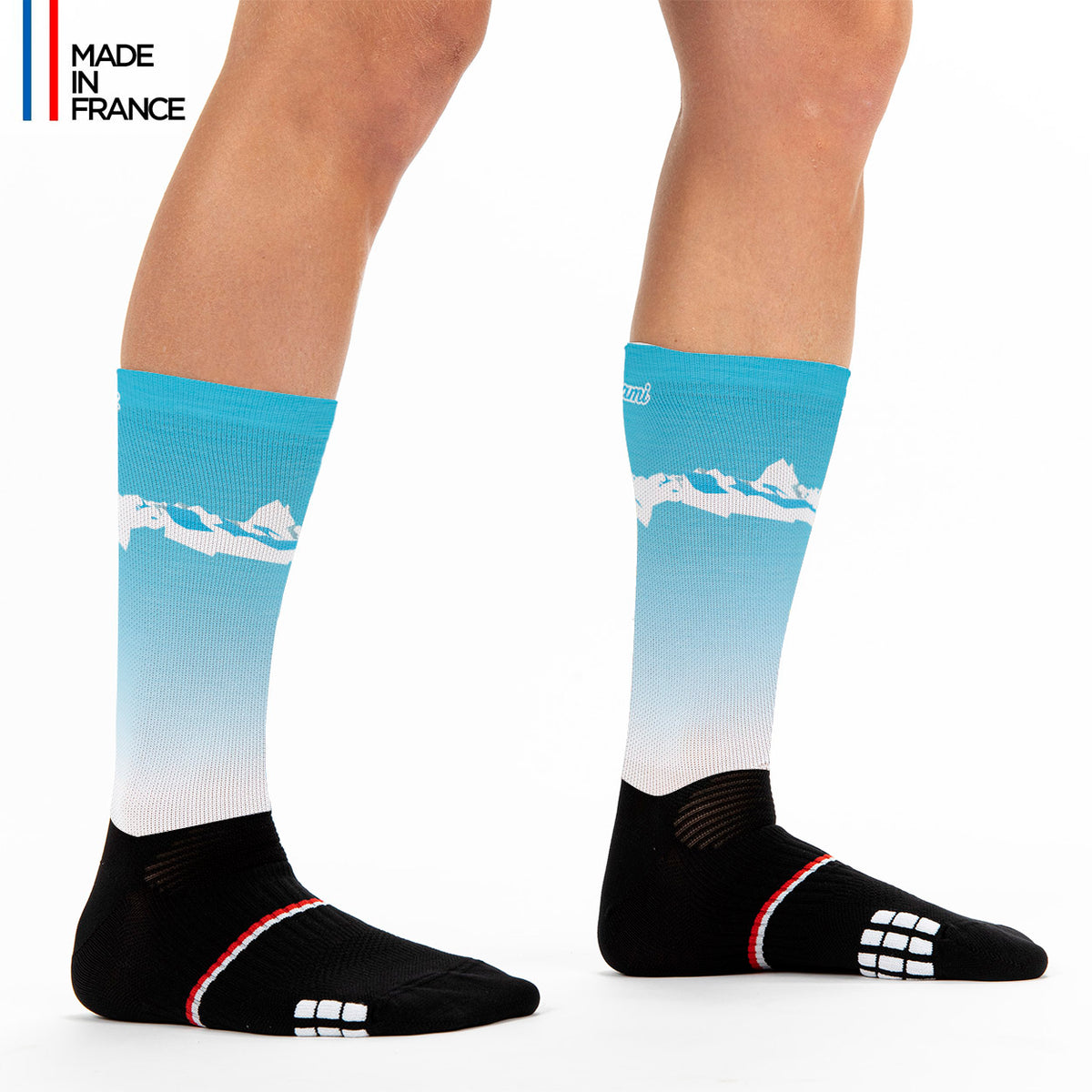 Chaussettes running originales colorées idées cadeaux