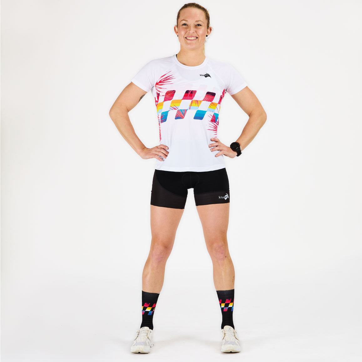 tee-shirt femme pour la course à pied running sports kiwami fabrication française idée cadeau