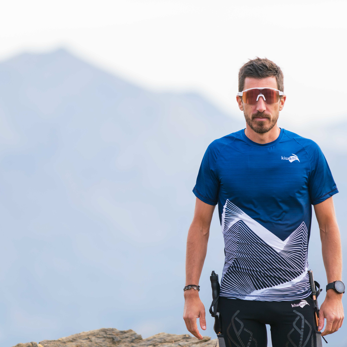 Tee-shirt de running Glacier homme
