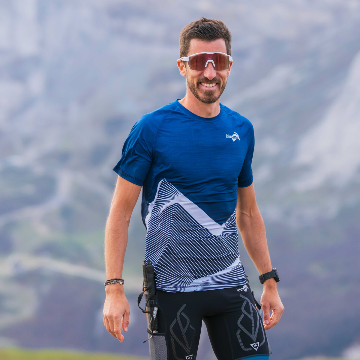 Tee-shirt de running Glacier homme