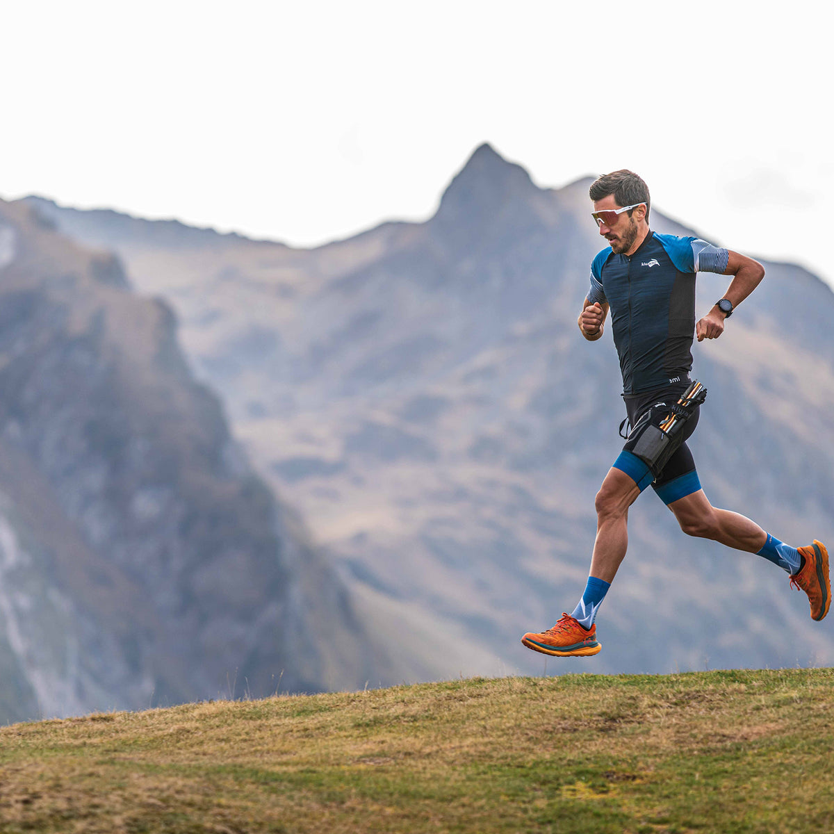 Trail running technical clothing for ultra trail