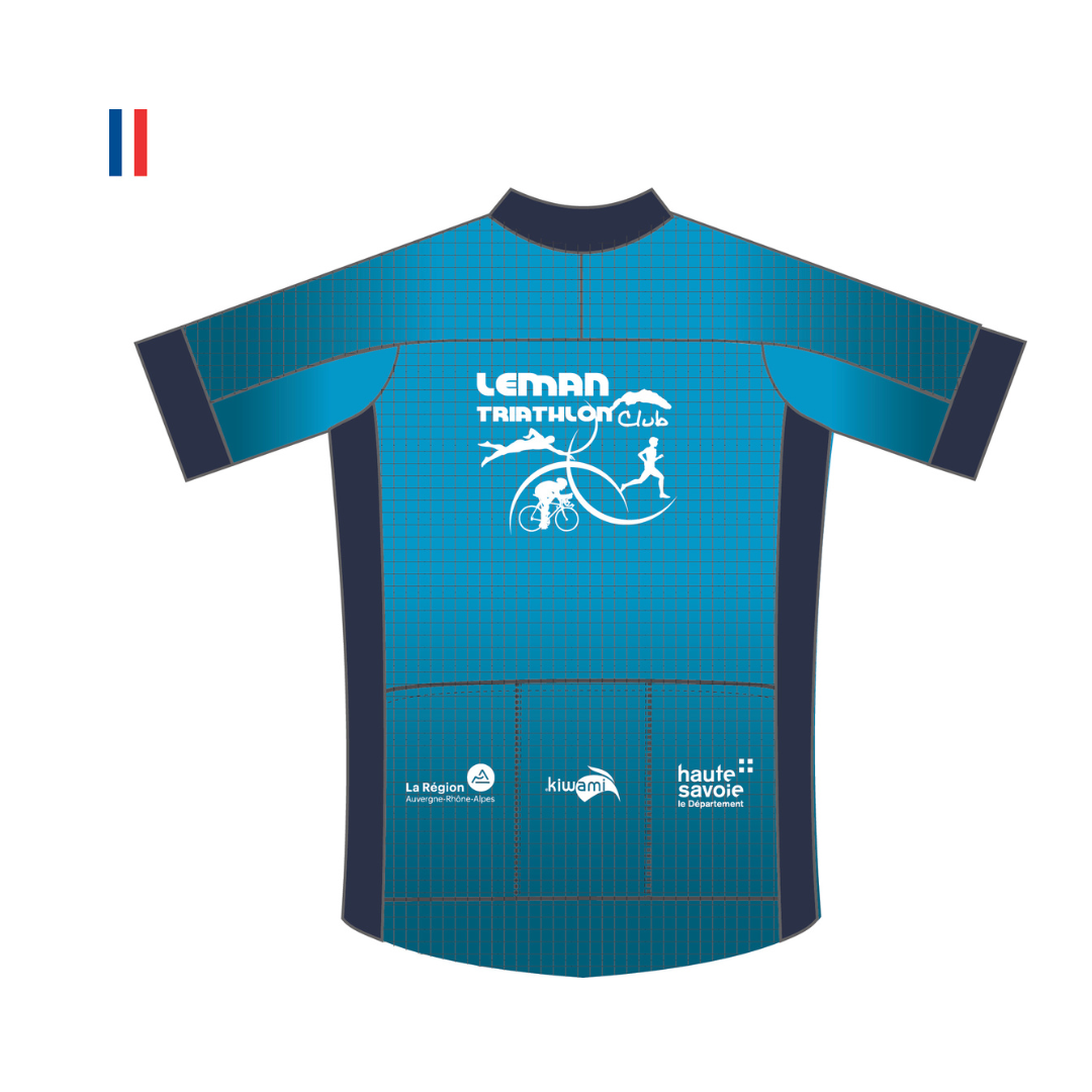 Mente - Maillot vélo manches courtes Léman Triathlon