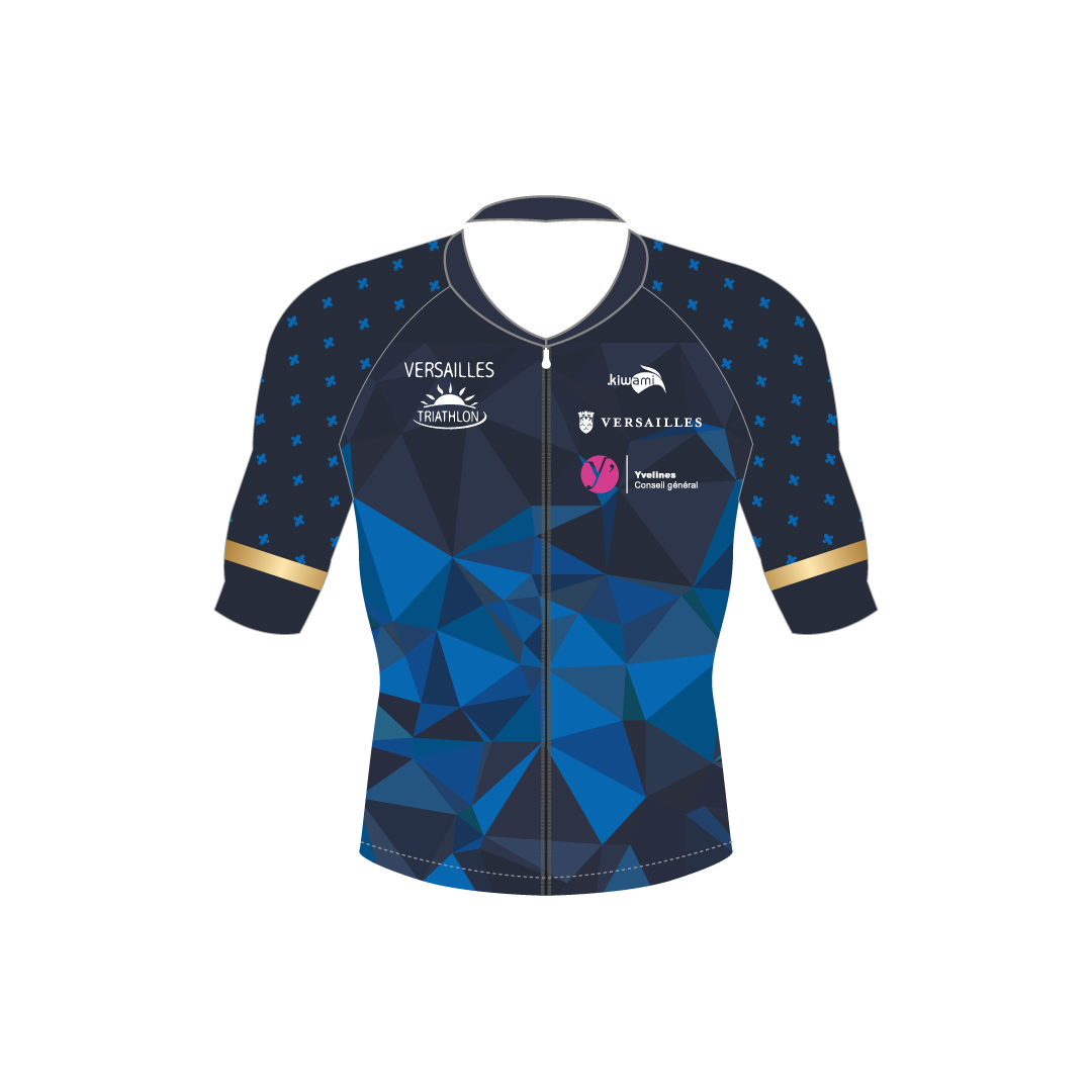 maillot vélo homme club personnalisé cycliste club triathlon kiwami fabrication française