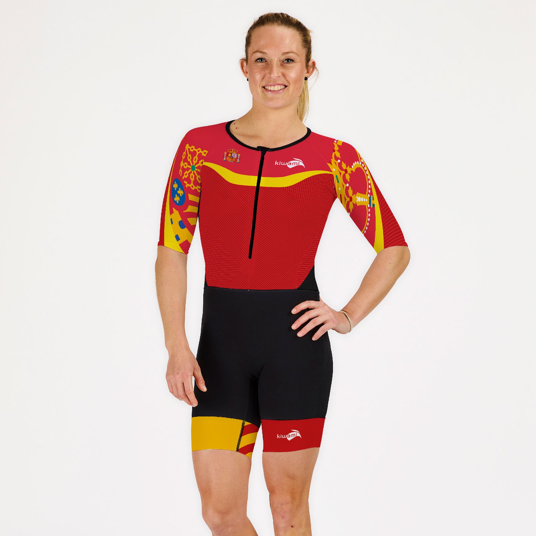 Traje de triatlón para mujer - Ironman color España - kiwami Sports 