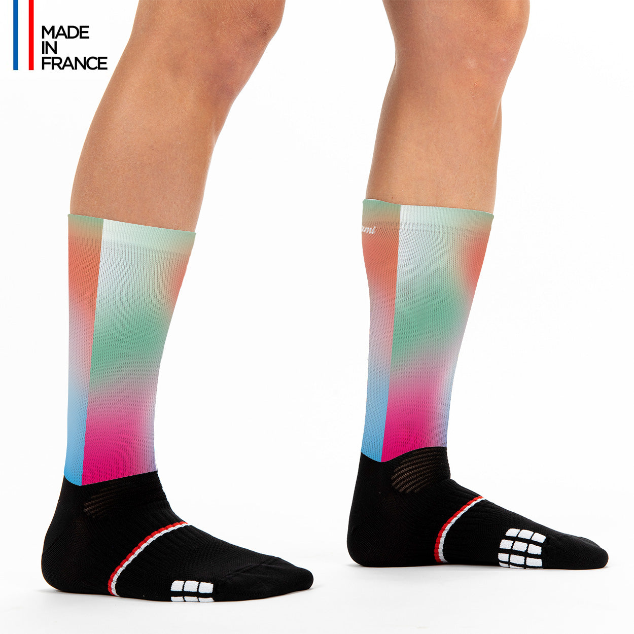 chaussettes running cyclisme Boreal kiwami coloré vert rose bleu orange kiwami sports
