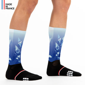 Chaussettes sports colorées originales running cyclisme triathlon kiwami sports