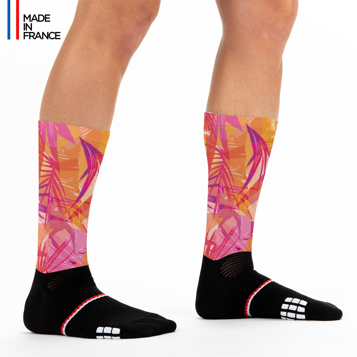 Chaussettes Running - triathlon socks - made in france kiwami