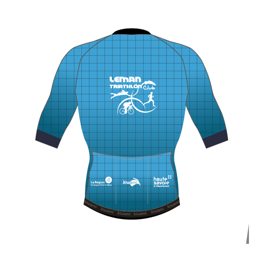 Maillot vélo spandelles - Léman triathlon - club - teamwear cyclign kit
