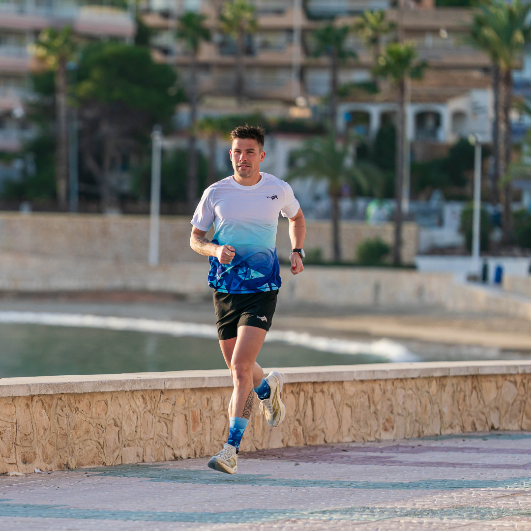 Kiwami men's running t-shirt lightweight breathable performance running top