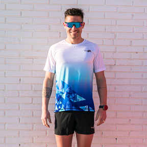 Men's running t-shirt Kiwami breathable sports top for running and triathlon