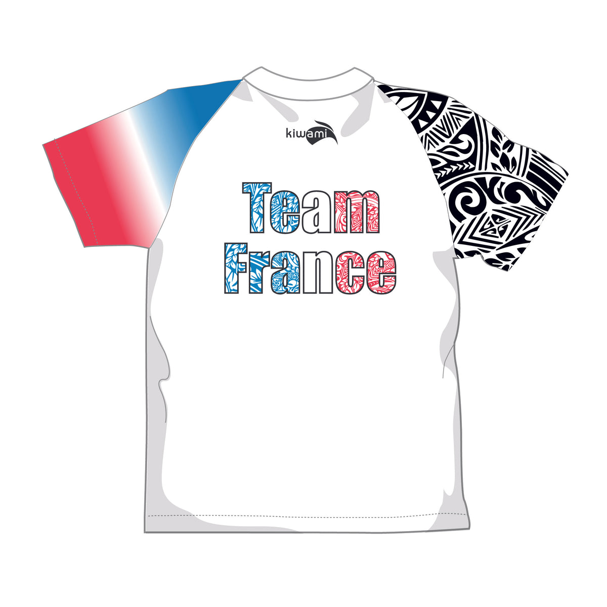 Lauf-T-Shirt France Kona 2022