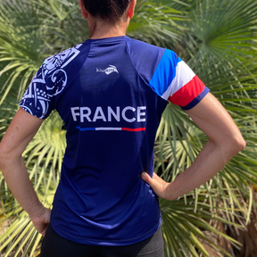 Running tee-shirt femme Kona Hawaii fabrication française - triathlon triathlète.