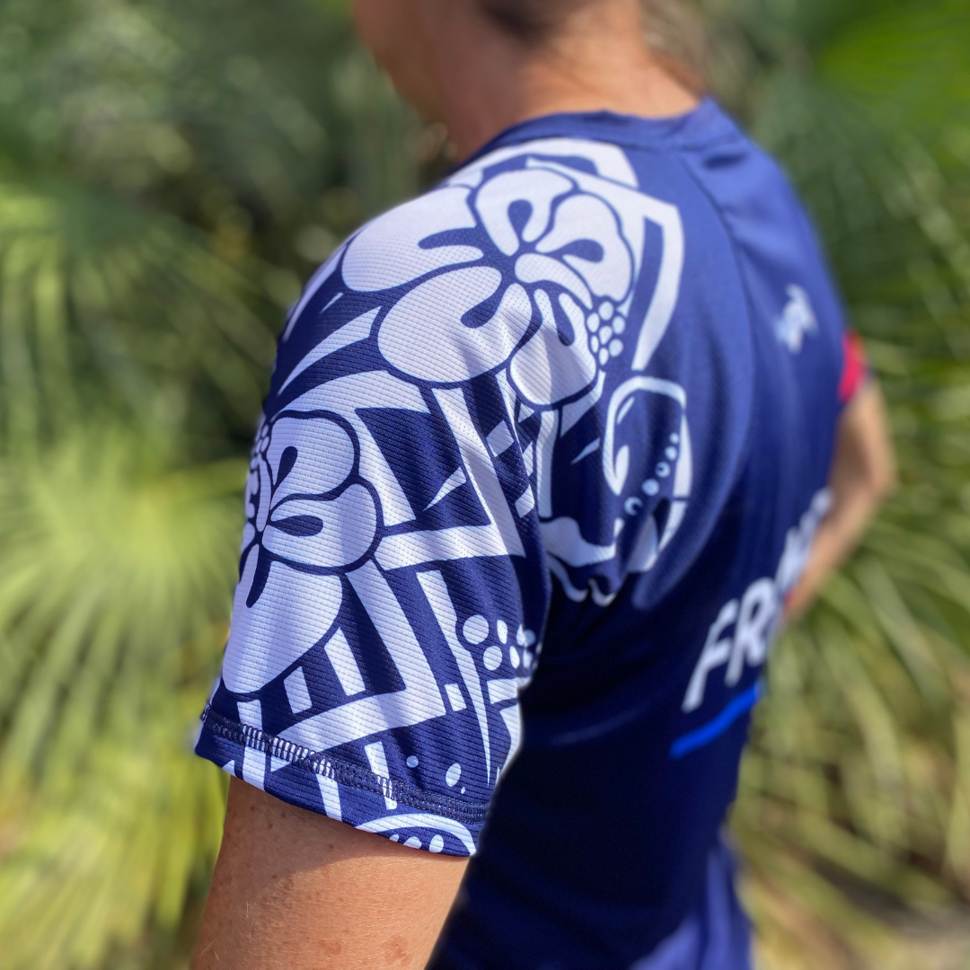 Running tee-shirt femme Kona Hawaii fabrication française - triathlon triathlète.