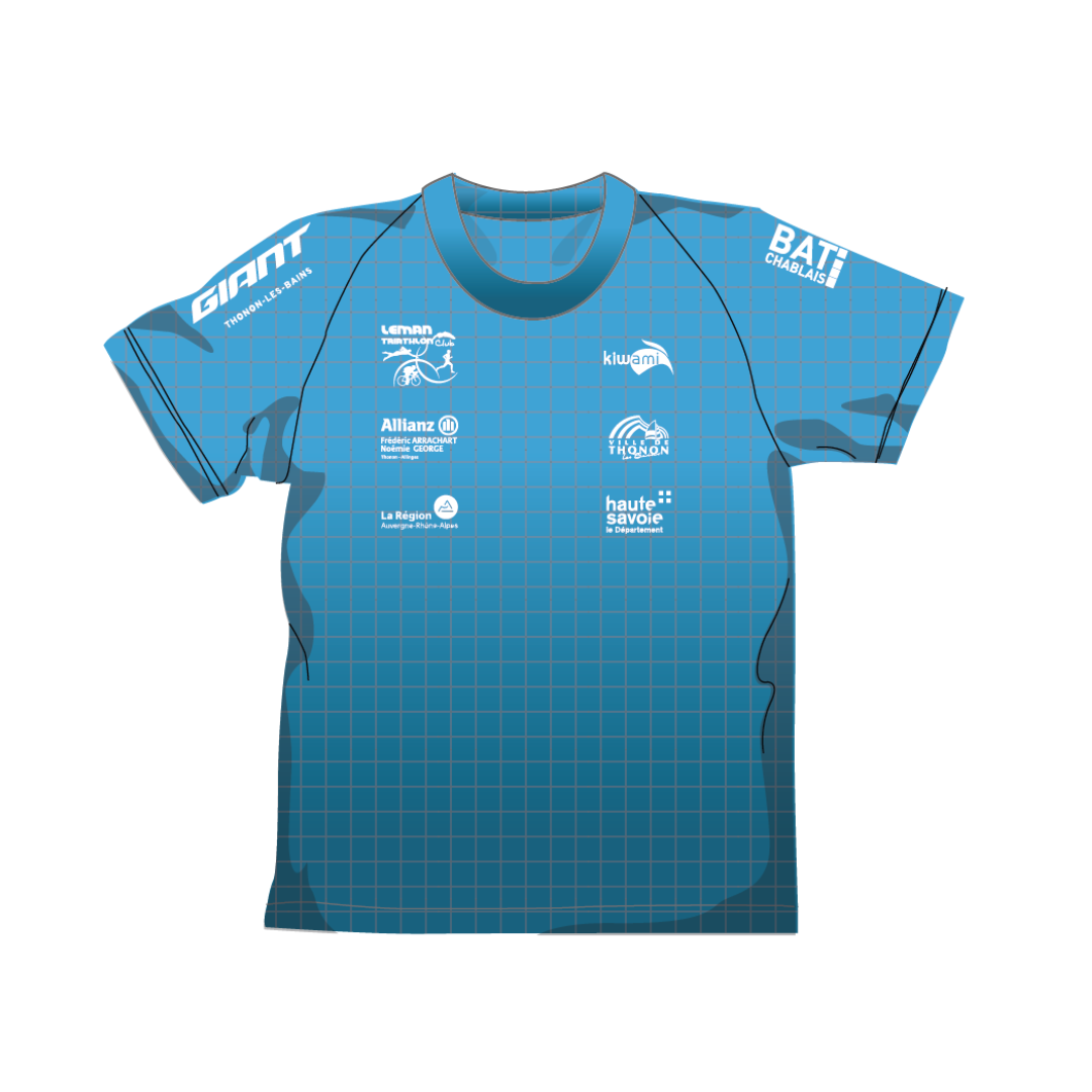 tee-shirt running club personnalisé course à pied -kiwami sports - fabrication française