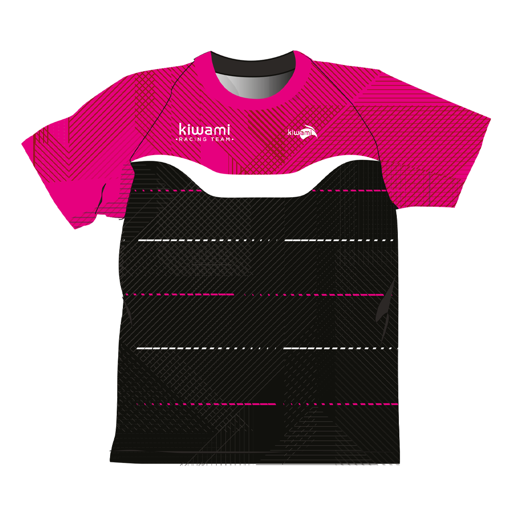Women's running tee-shirt Racing Team Pink 