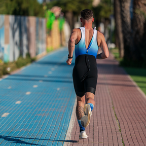 Combinaison trifonction triathlon homme Kiwami – performance et confort pour natation vélo course à pied fabricant français