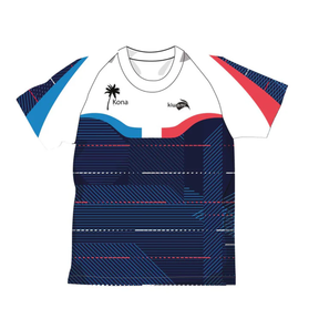 Tee-shirt running France femme Kona