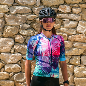 Maillot de vélo femme S blanc/vert dayglo Hcapie High Roller Pelotonia Maillot de vélo femme S blanc/vert dayglo Hcapie High Roller Pelotonia