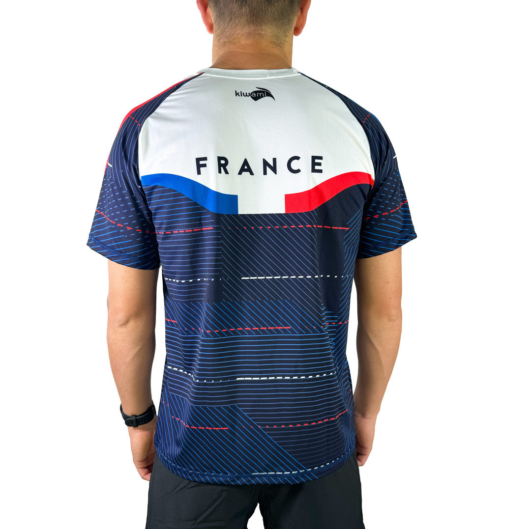triathlon Kona hawaii Nice, parade des nations tee-shirt homme course à pied homme olympique paris fabrication française