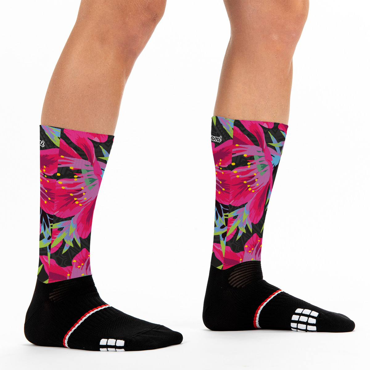 Mid High socks - LD K-Flowers