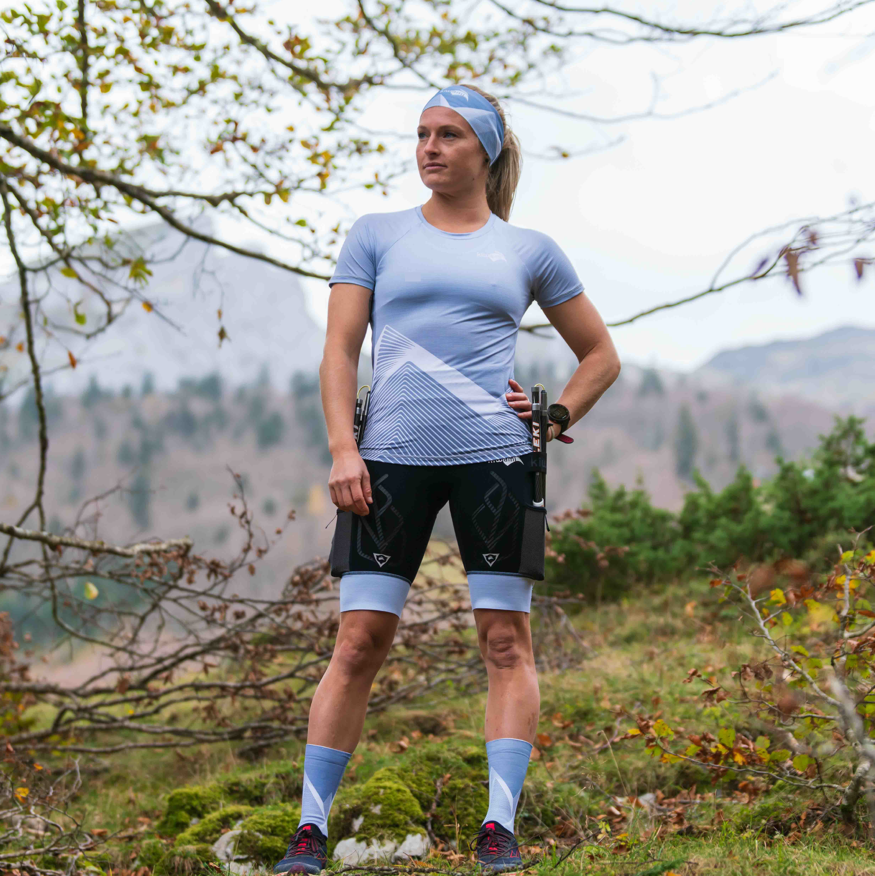 Women's cycling shorts  The Nordic Runner — Le coureur nordique