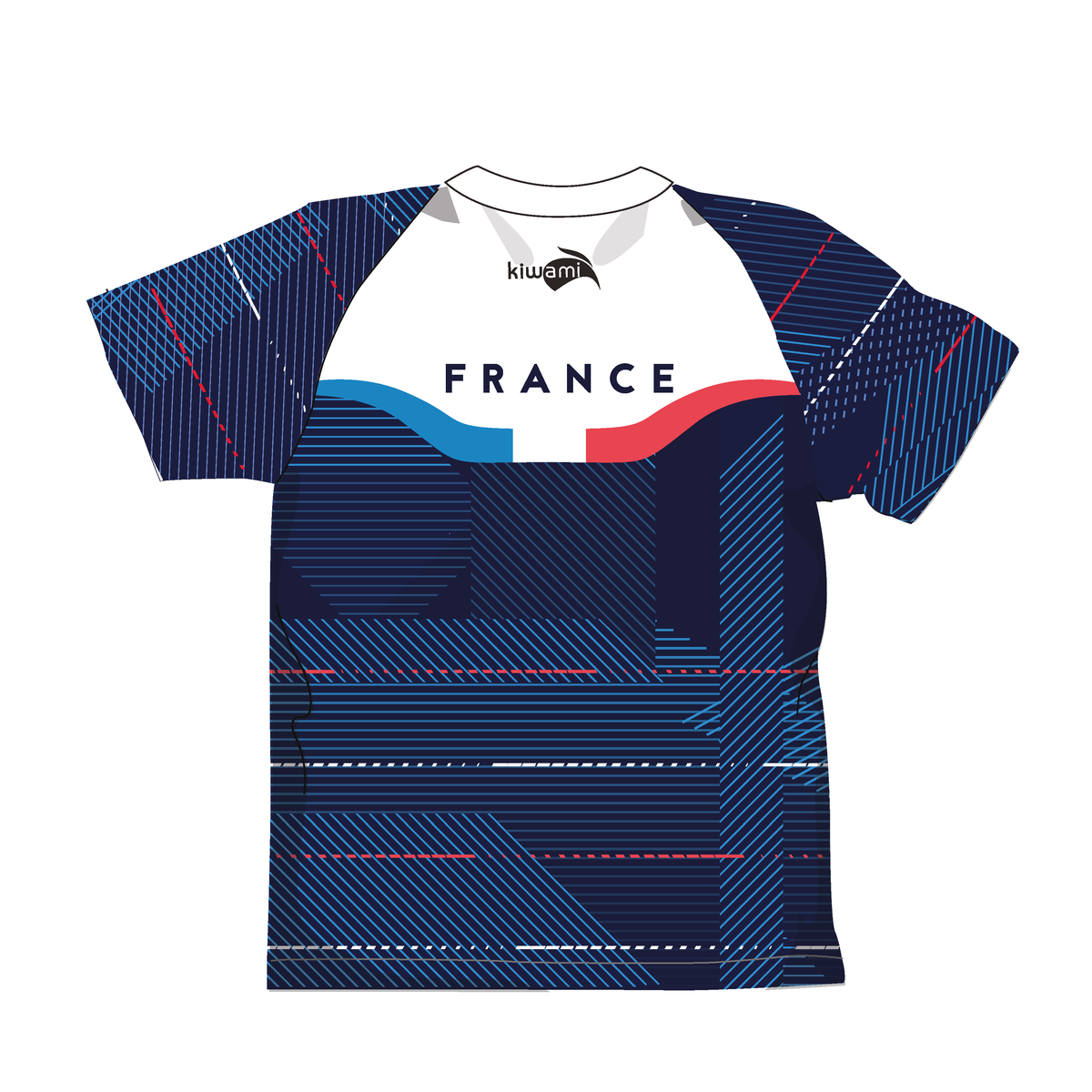 Tee-shirt technique running France Kiwami sports