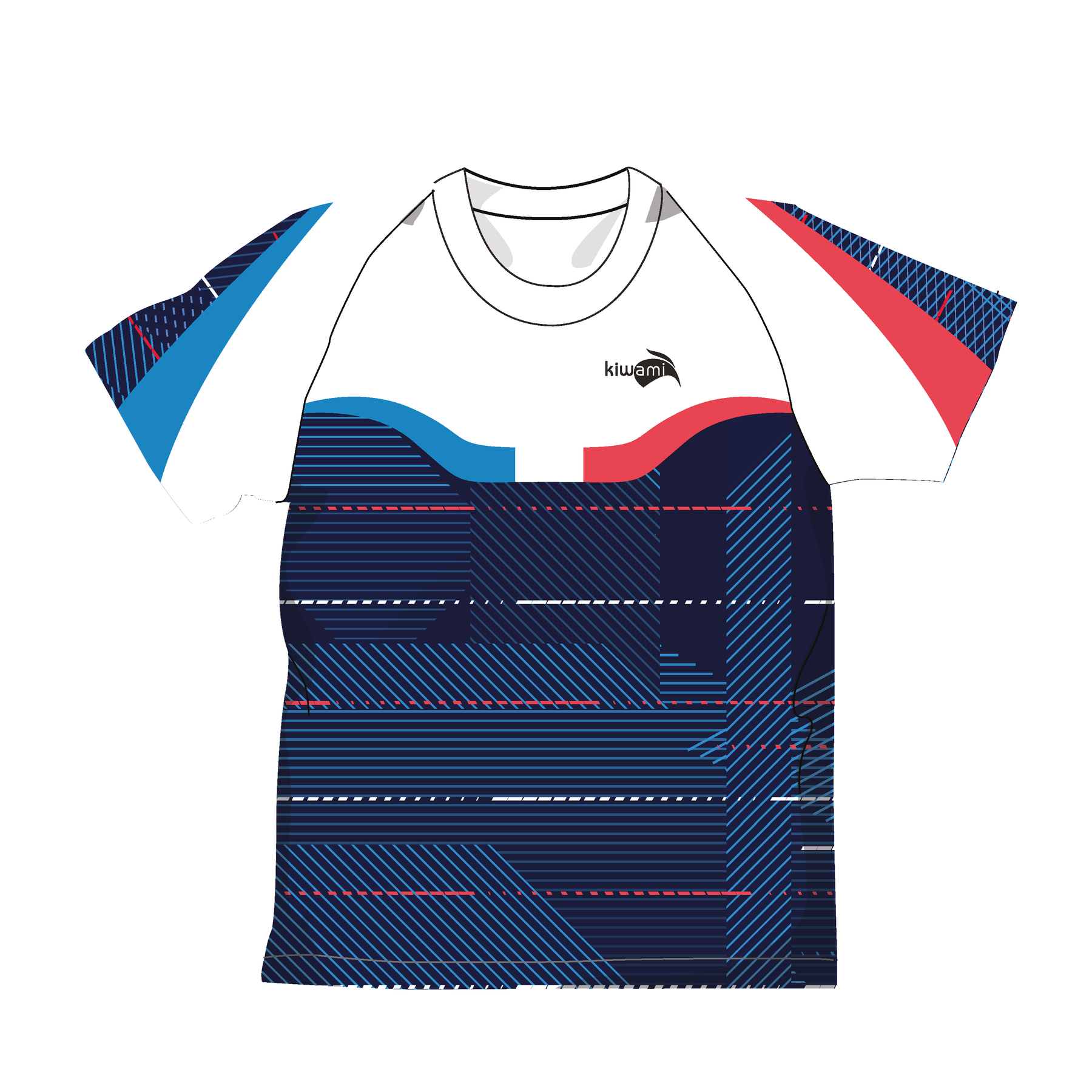 Tee-shirt running France Kiwami triathlon