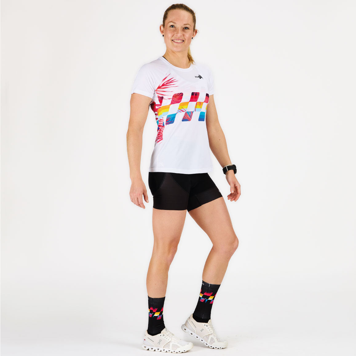 tee-shirt femme pour la course à pied running sports kiwami fabrication française idée cadeau