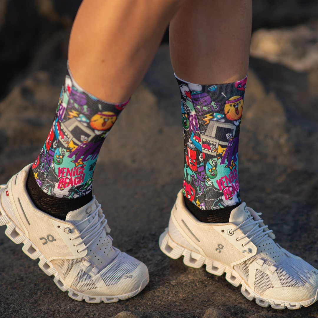 Folia Chaussette Velo Homme Chaussettes Running Chaussette