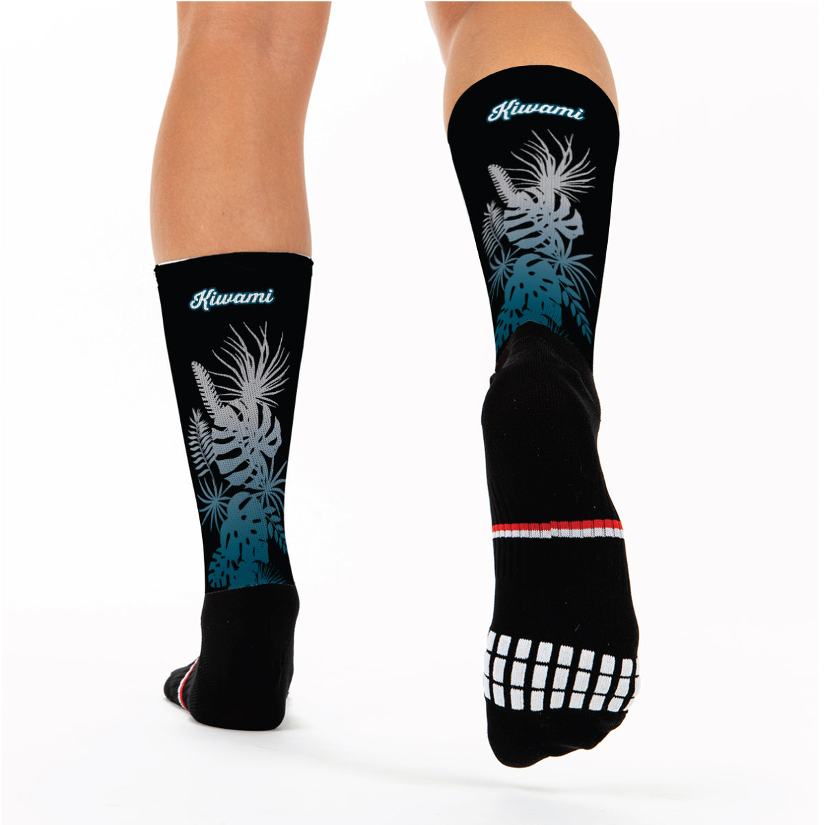 Mid High socks Black Folia Kiwami sports - Main Image