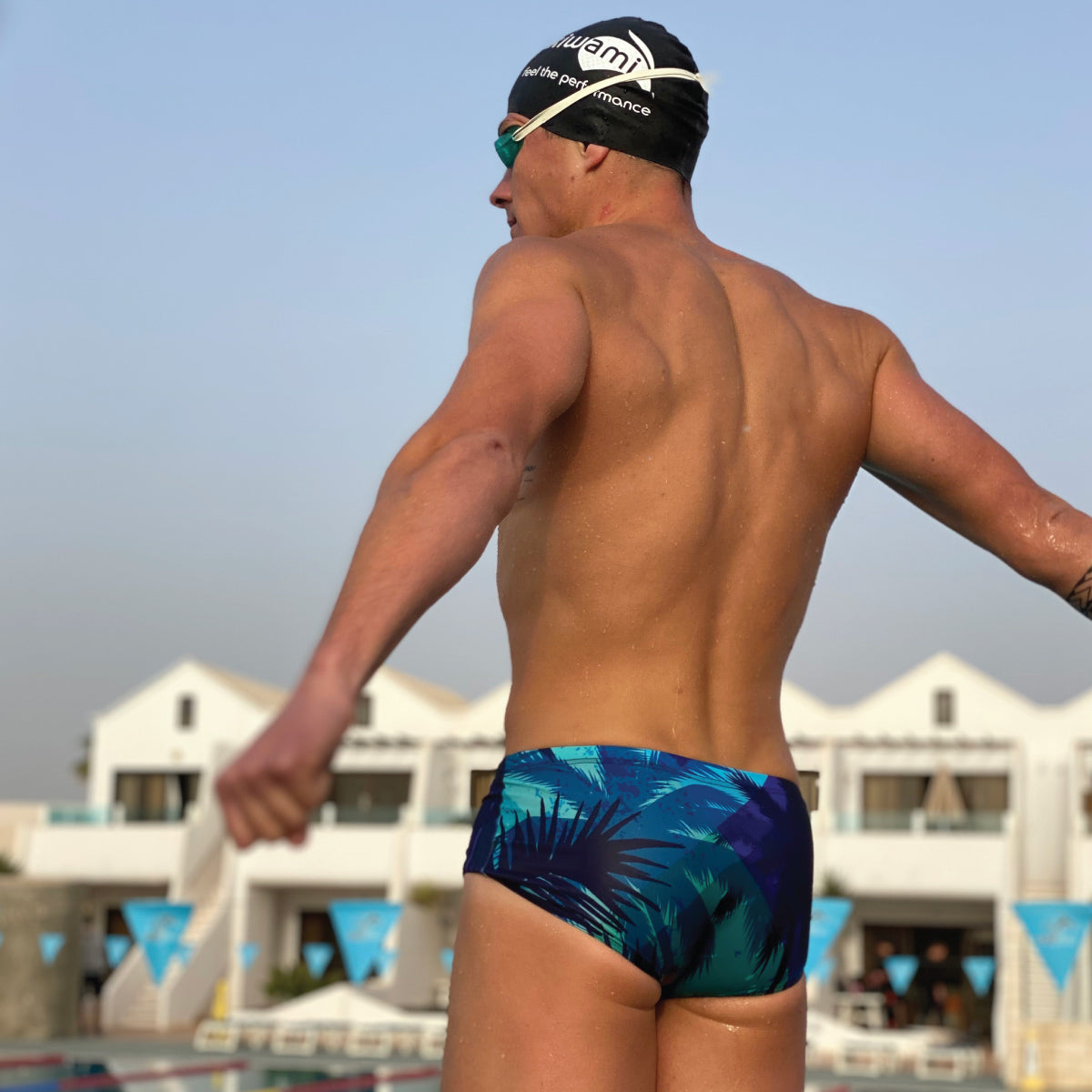 Boxer de natation homme Tropik pour les entrainements triathlon