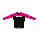 Veste vélo demi-saison PEYRESOURDE  Racing Team pink